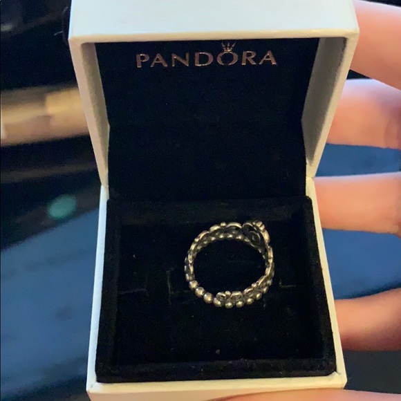 PANDORA PRINCESS RING SIZE 6 - Picture 2 of 2